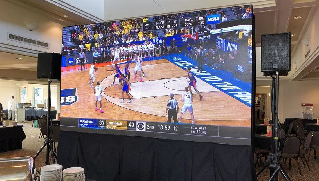 music bar video wall solution