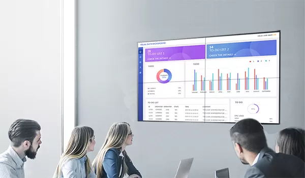 2x2 video wall 