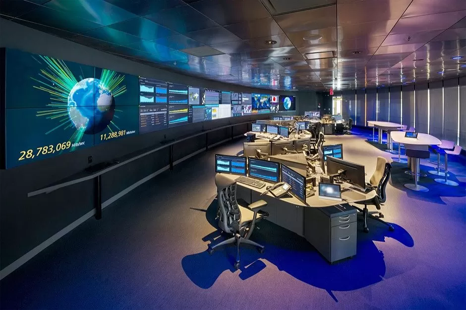 LCD control room