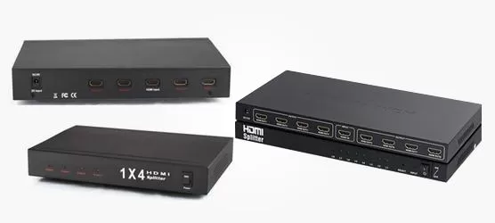 1x2, 1×4, 1×8 HDMI Splitter
