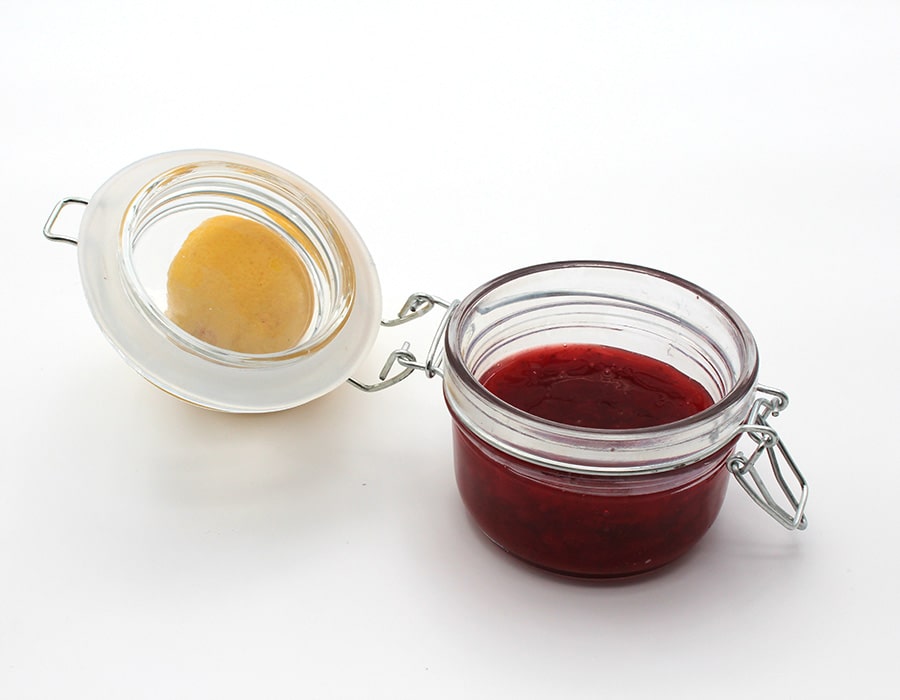 6 oz Round jam jars 3.2inch