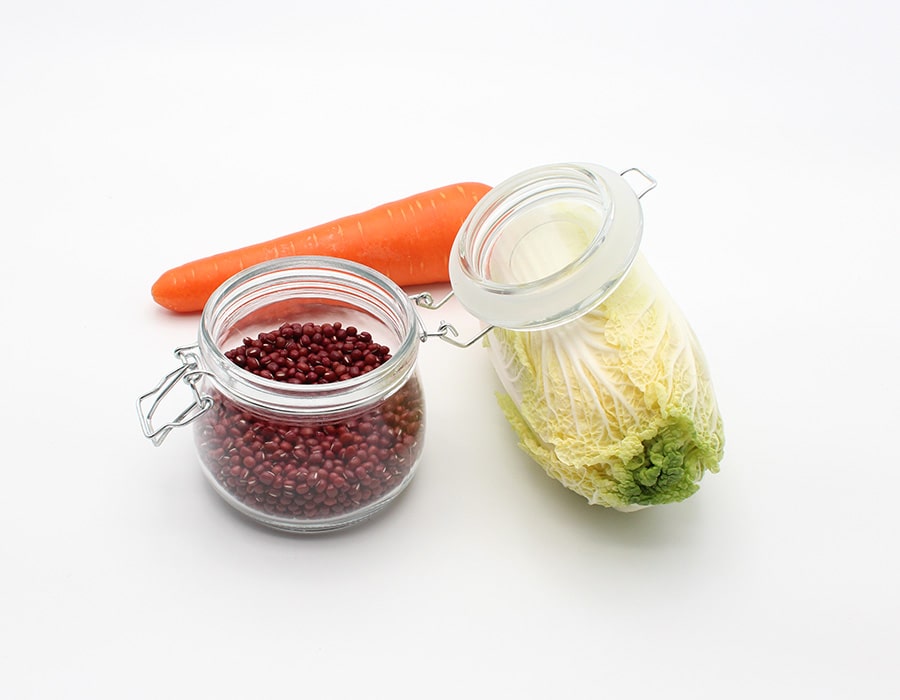 17 oz Round jam jars